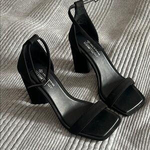 Call It Spring Black Block Heel Ankle-Strap Sandals - perfect for prom or grad